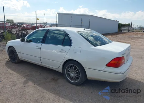 2001 Lexus Ls 430 from USA, damaged, VIN JTHBN30F110043536